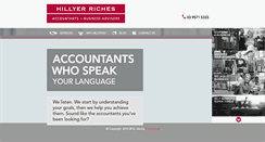 Desktop Screenshot of hillyerriches.com.au