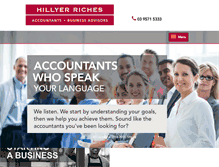 Tablet Screenshot of hillyerriches.com.au